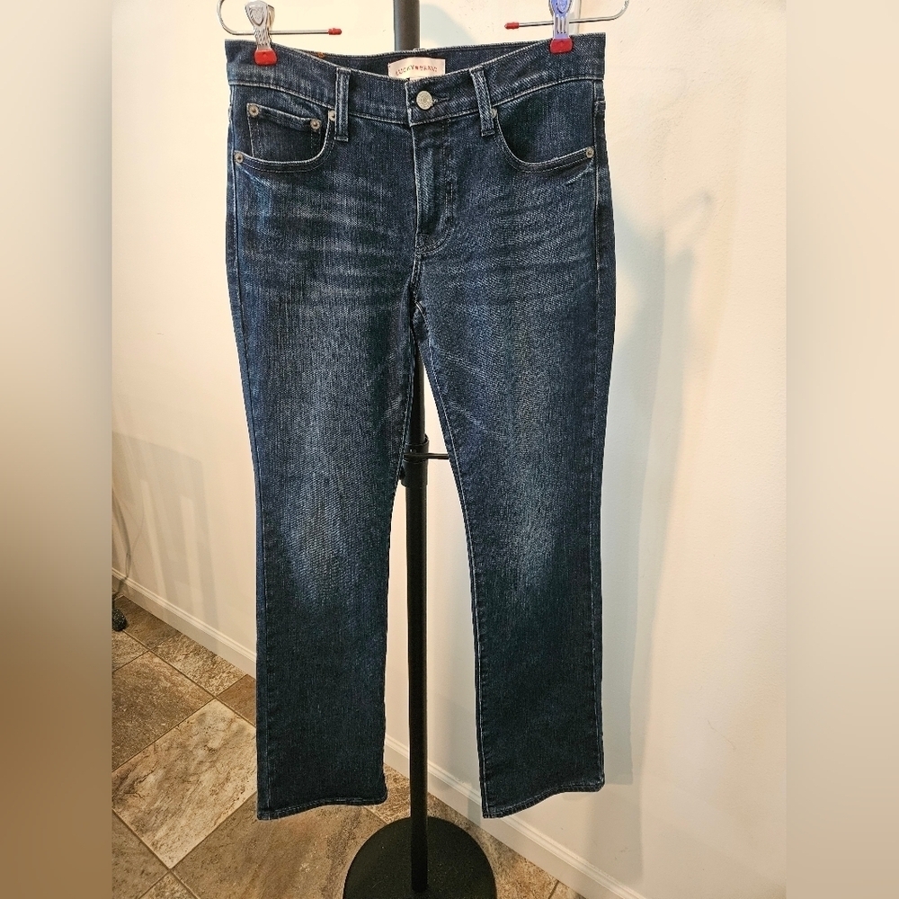 LUCKY BRAND WOMEN'S SWEET MID-RISE BOOT CUT JEANS WAIST 27 SIZE 4